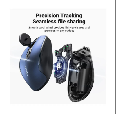 Picture of UGREEN MU006 (15064) Wireless Blue Mouse