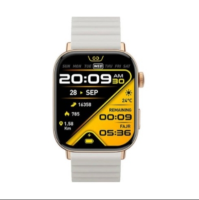 Picture of COLMI C8 Max Black Bluetooth Calling Smart Watch With Magnetic Strap