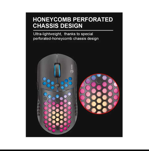 Picture of Marvo M399 Honeycomb RGB Wired Black Gaming Mouse