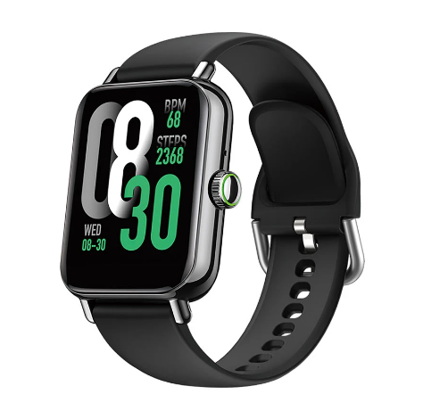 Picture of Oraimo Watch 6 Pro Chrome Black Bluetooth Calling Smart Watch #OSW-807S
