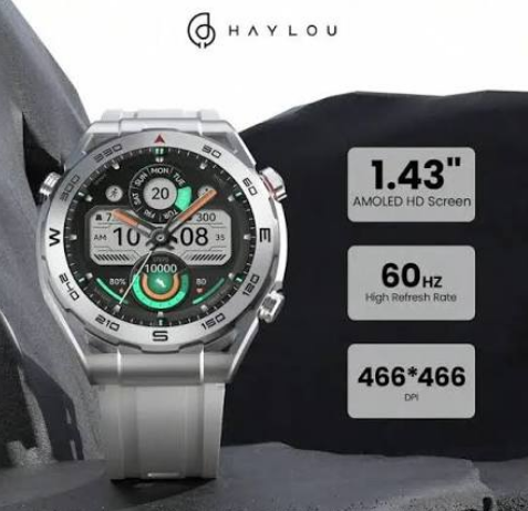 Picture of Haylou Watch R8 AMOLED Silver Bluetooth Calling Smart Watch