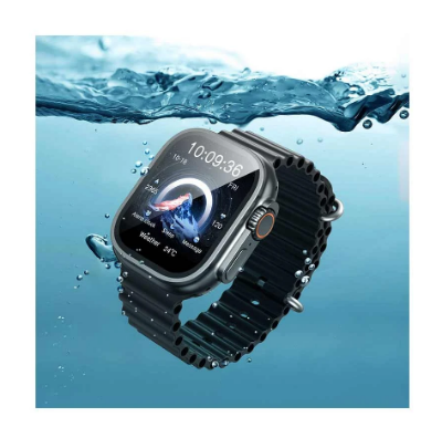 Picture of BWOO BO-WA07 Black Bluetooth Calling Smart Watch