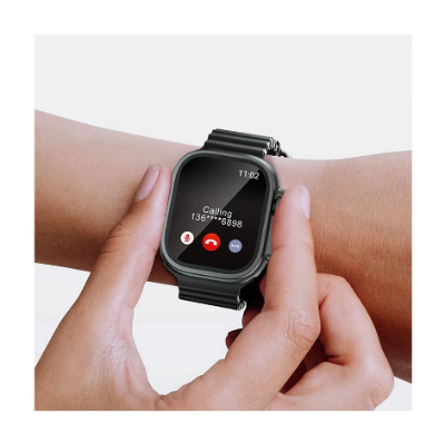 Picture of BWOO BO-WA07 Black Bluetooth Calling Smart Watch