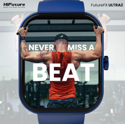 Picture of HiFuture FutureFit Ultra2 46mm Bluetooth Calling Blue Smart Watch