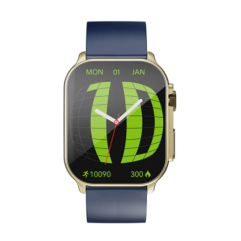 Picture of IMILAB IMIKI Frame 2 Gold & Blue Bluetooth Calling Smart Watch