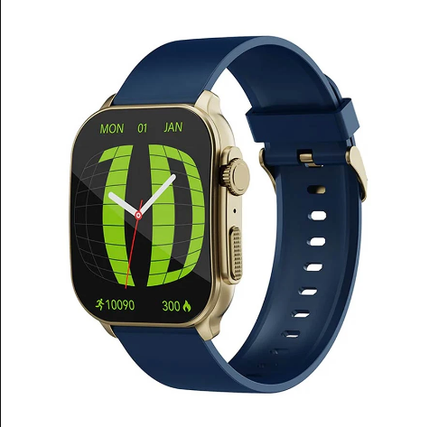 Picture of IMILAB IMIKI Frame 2 Gold & Blue Bluetooth Calling Smart Watch