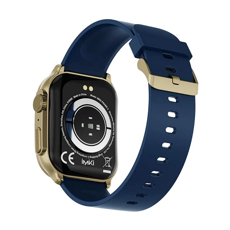 Picture of IMILAB IMIKI Frame 2 Gold & Blue Bluetooth Calling Smart Watch
