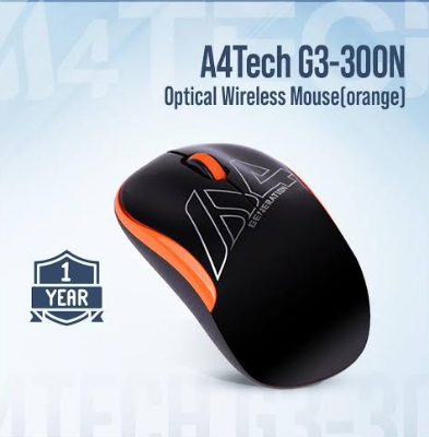 Picture of A4TECH G3-300N Black V-Track Wireless Mouse