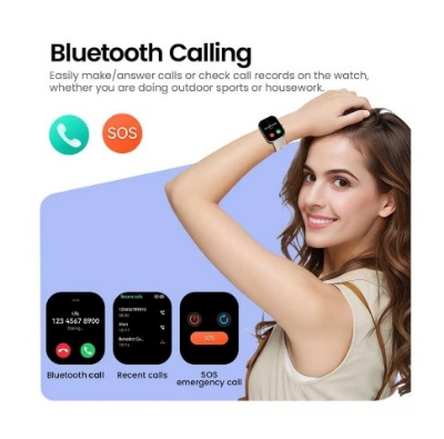 Picture of Haylou Watch S6 Black Bluetooth Calling Smart Watch