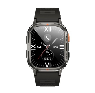 Picture of WiWU SW05 Tarnish Black Bluetooth Calling Smart Watch