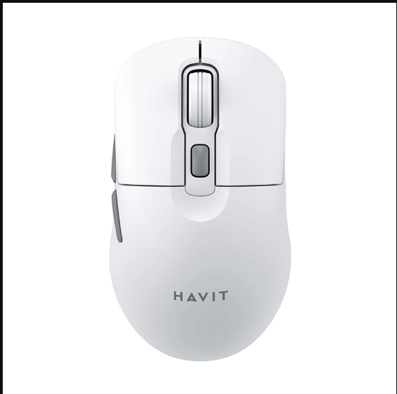 Picture of Havit MS59WB Wireless (Dual Mode) White & Gray Mouse
