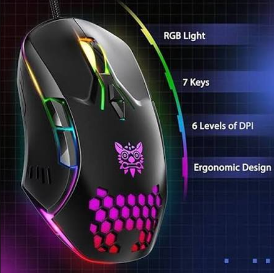 Picture of ONIKUMA CW902 RGB Wired Black Gaming Mouse