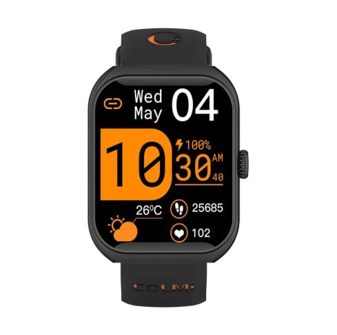 Picture of COLMI P86 Bluetooth Calling Black Smart Watch
