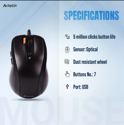 Picture of A4TECH N-70FX Optical Mouse