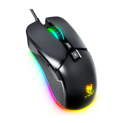 Picture of T-WOLF G590 RGB Wired Black Gaming Mouse