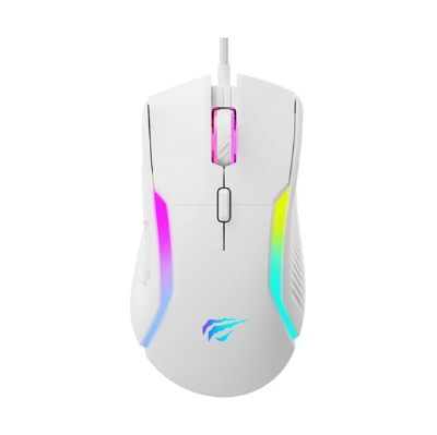Picture of Havit MS1033 RGB Wired White Programmable Gaming Mouse