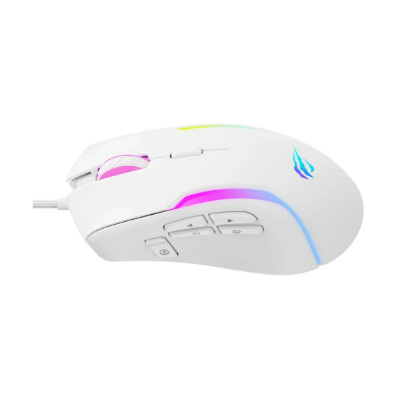 Picture of Havit MS1033 RGB Wired White Programmable Gaming Mouse
