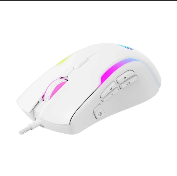 Picture of Havit MS1033 RGB Wired White Programmable Gaming Mouse
