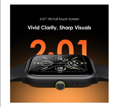 Picture of Oraimo Watch 5 Lite OSW-804 Black Bluetooth Calling Smart Watch