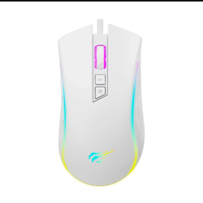 Picture of Havit MS1034 RGB Backlit Programmable White Gaming Mouse