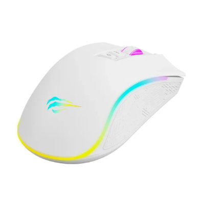 Picture of Havit MS1034 RGB Backlit Programmable White Gaming Mouse