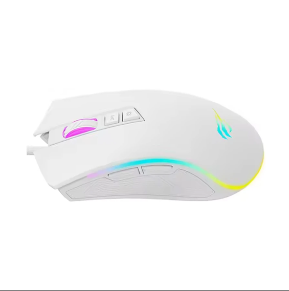 Picture of Havit MS1034 RGB Backlit Programmable White Gaming Mouse