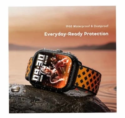 Picture of Oraimo Watch 6 Lite OSW-809 Scarlet Red Bluetooth Calling Smart Watch