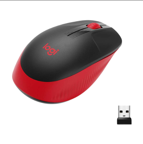 Picture of Logitech M190 Wireless Red Mouse