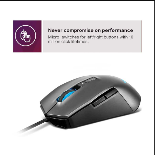 Picture of Lenovo IdeaPad M100 RGB Wired Black Gaming Mouse