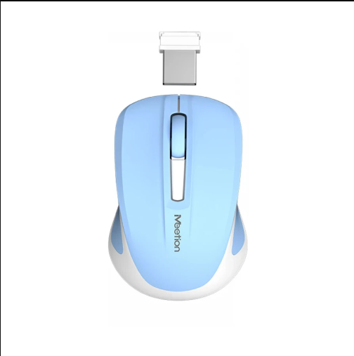 Picture of Meetion MiniGo BT Blue Wireless (Dual Mode) Silent Mouse