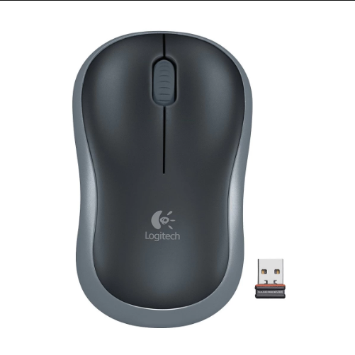 Picture of Logitech M185 Wireless Swift Gray Mouse