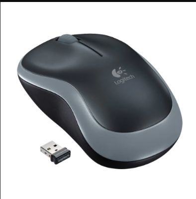 Picture of Logitech M185 Wireless Swift Gray Mouse