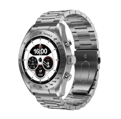 Picture of WEOFLY Aurora 2 Silver Bluetooth Calling Smart Watch #WFAU227SL