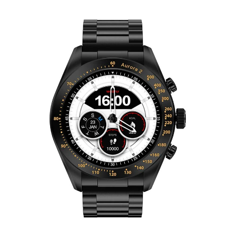 Picture of WEOFLY Aurora 2 Silver Bluetooth Calling Smart Watch #WFAU227SL