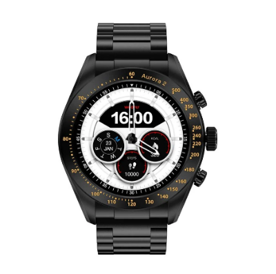 Picture of WEOFLY Aurora 2 Silver Bluetooth Calling Smart Watch #WFAU227SL