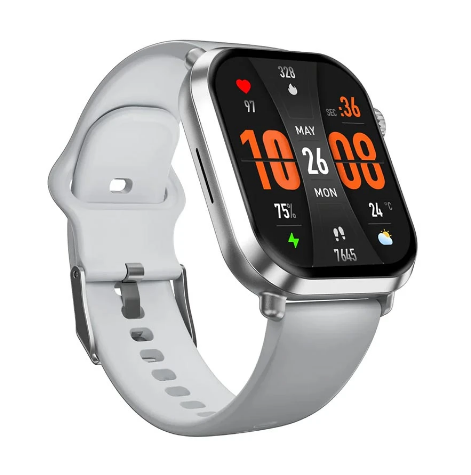 Picture of WEOFLY Power 2 Silver Bluetooth Calling Smart Watch #WFPW797SL