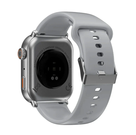 Picture of WEOFLY Power 2 Silver Bluetooth Calling Smart Watch #WFPW797SL