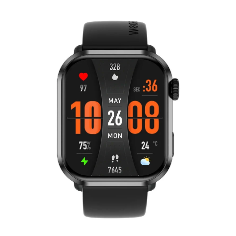 Picture of WEOFLY Power 2 Silver Bluetooth Calling Smart Watch #WFPW797SL