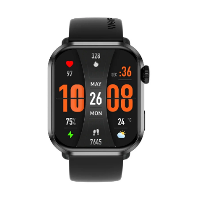 Picture of WEOFLY Power 2 Silver Bluetooth Calling Smart Watch #WFPW797SL