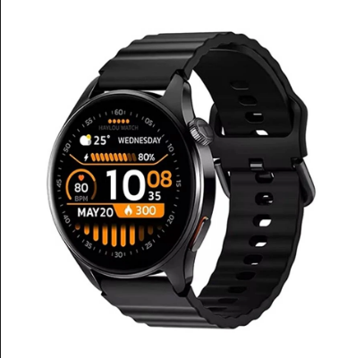 Picture of Haylou Watch 4S Black Bluetooth Calling Smart Watch