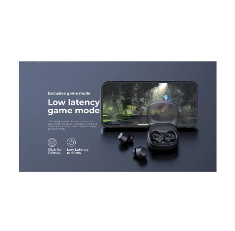 Picture of Havit TW969 Black TWS Bluetooth Earbuds
