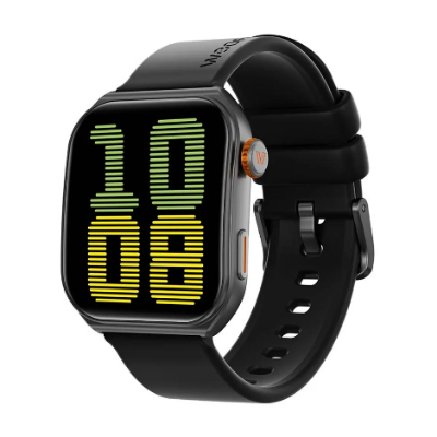 Picture of WEOFLY Edge 2 Black Bluetooth Calling Smart Watch