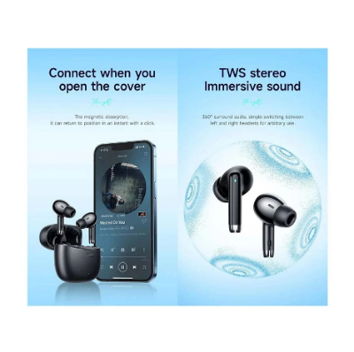 Picture of Hoco EQ2 Black TWS Bluetooth Earbuds