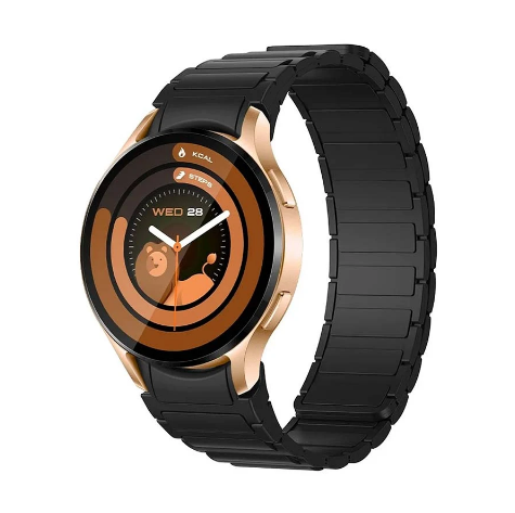 Picture of COLMI i28 Ultra Rose Gold Amoled Bluetooth Calling Smart Watch with Magnetic Strap