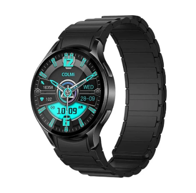 Picture of COLMI i28 Ultra Rose Gold Amoled Bluetooth Calling Smart Watch with Magnetic Strap