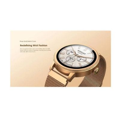 Picture of Oraimo Watch Muse Rose Gold Bluetooth Calling Smart Watch #OSW-831N
