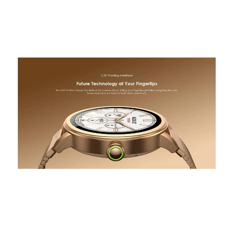Picture of Oraimo Watch Muse Rose Gold Bluetooth Calling Smart Watch #OSW-831N