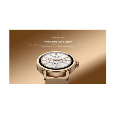 Picture of Oraimo Watch Muse Rose Gold Bluetooth Calling Smart Watch #OSW-831N