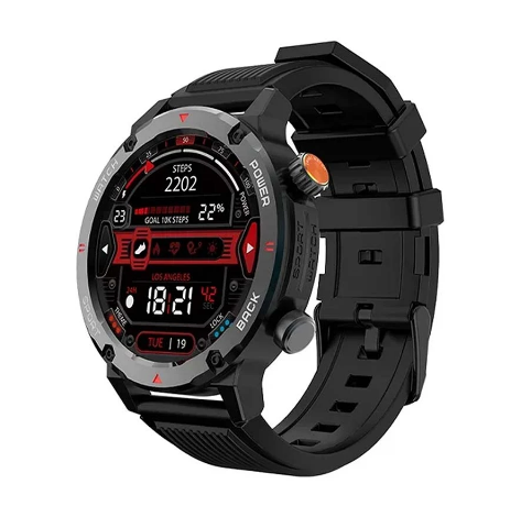 Picture of IMILAB IMIKI D2 Amoled Black Bluetooth Calling Smart Watch