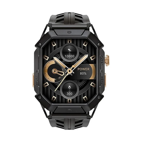 Picture of Haylou Iron N1 Black Bluetooth Calling Smart Watch